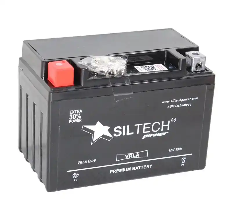 SILTECH VRLA СТ-1209 12V9 A/ч п.п. [д150ш86в107/150А] (YTX9-BS)